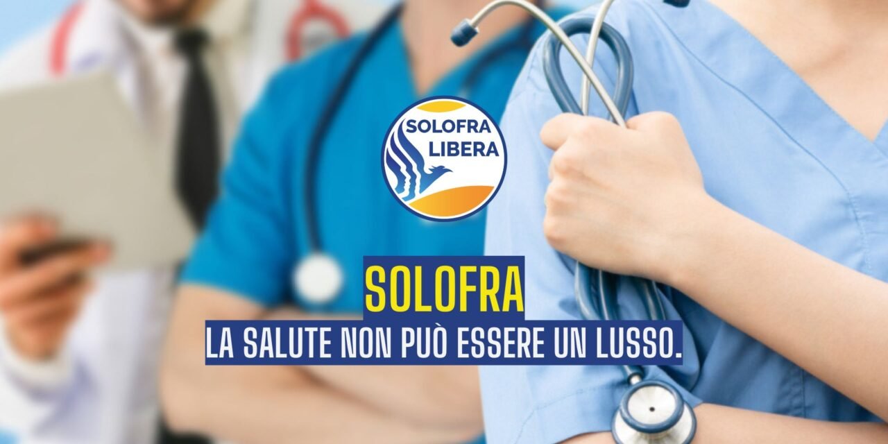Solofra, la salute non può essere un lusso