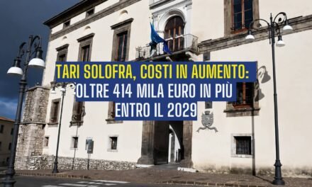 TARI Solofra, costi in aumento di oltre 414 mila euro entro il 2029