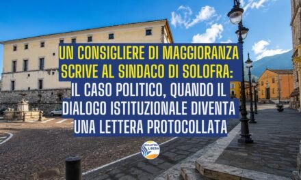Solofra consigliere di maggioranza scrive al Sindaco: il caso politico